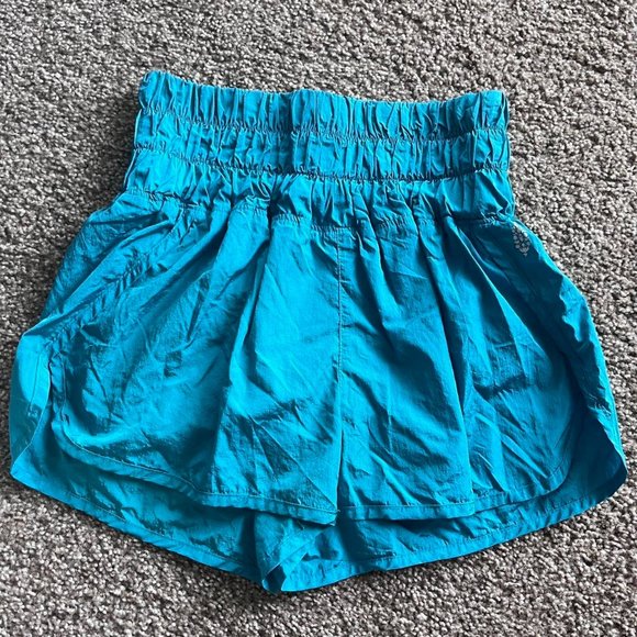 Free people on the way home blue shorts size medium - Picture 1 of 3